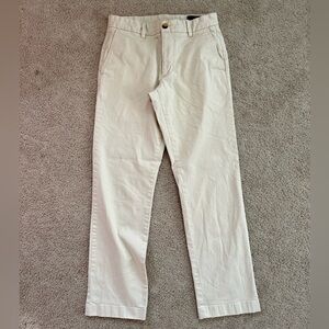 Cream Vineyard Vines Slacks 28x30